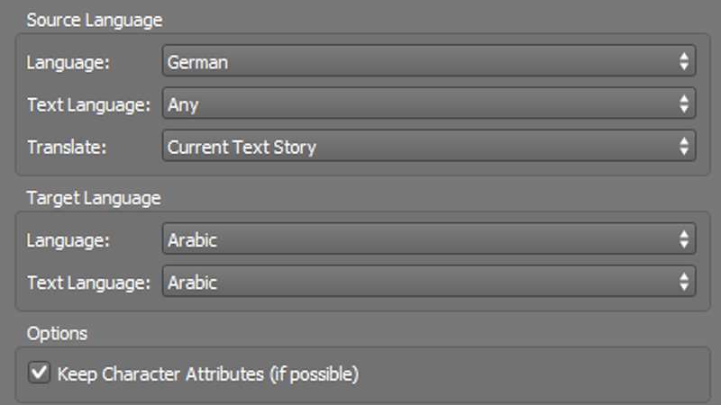 Translate your text into over 30 languages