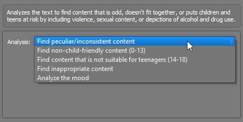 Analyze your text with VIVA AI